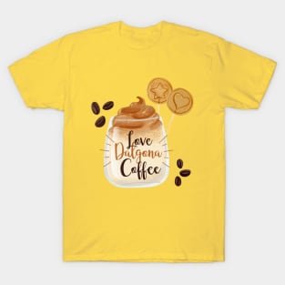 Love Dalgona Coffee T-Shirt